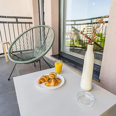 Downtown W Jacuzzi&terrace Parkview V3 Apartment Bucharest